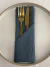 SERVILLETAS DE TELA AZULES (set x 2)