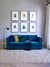 SILLÓN CUBO AZUL