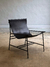 SILLÓN CUERO PORTER NEGRO - Salazar Casa