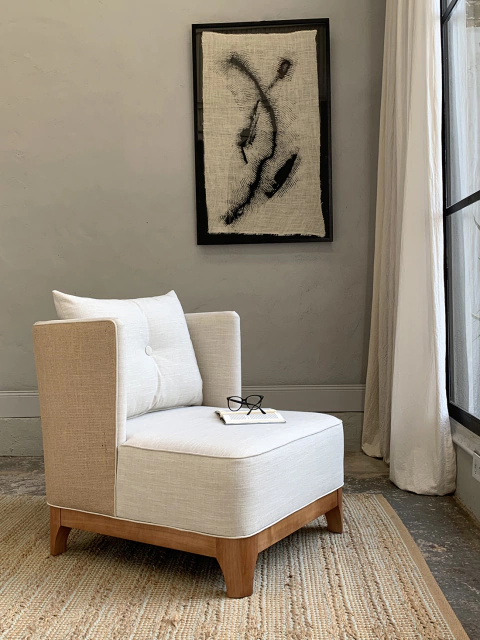 SILLÓN UPPER LINO Y ARPILLERA (a pedido)