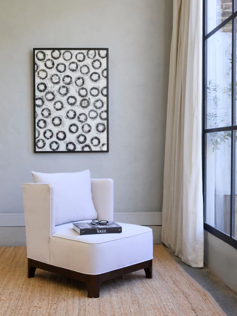 SILLÓN UPPER DE PANA (a pedido) - comprar online