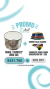 PROMO SURDO 22" LINEA ECO + CORREA + MAZOS