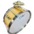 BOMBO MURGA 22" MADERA con PLATILLO - Air Percusión