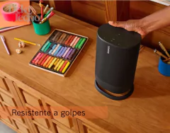 Sonos Move - Altavoz inteligente alimentado por batería, Wi-Fi y Bluetooth con Alexa incorporado - Negro en internet