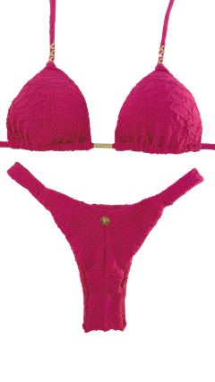 BIQUINI MARQUINHA FIO DUPLO DUDA ROSA PINK - comprar online