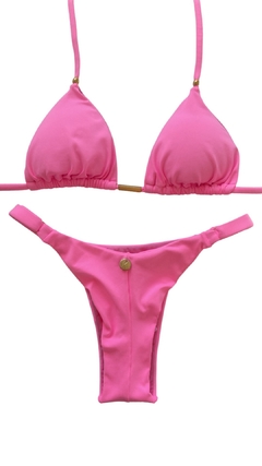 BIQUÍNI MARQUINHA FIO DUPLO ROSA - comprar online