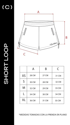 SHORT LOOP MILITARY - tienda online