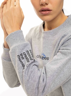 BUZO CHILL GRAY WOMEN - comprar online