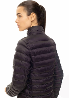 CAMPERA PUFF WOMEN BLACK - comprar online