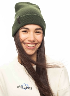 GORRO BROKEN GREEN