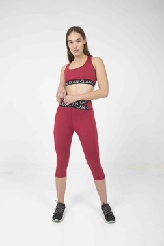 CALZA PESCADORA CLASSIC CLAN CHERRY en internet
