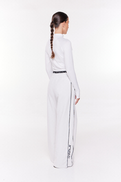 PANTALÓN WIDE LEG VIVOS OFF WHITE en internet