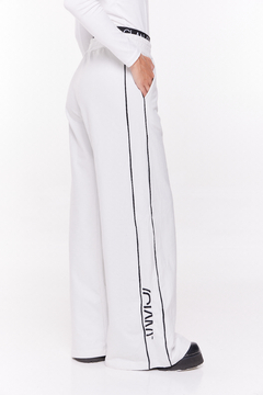 PANTALÓN WIDE LEG VIVOS OFF WHITE - CLAN