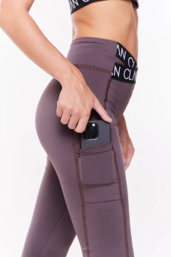 CALZA LARGA CLAN PREMIUM MALVA - CLAN