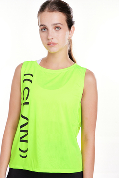 SUDADERA MOVE YELLOW FLUO - comprar online