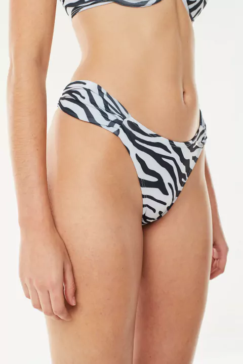 CULOTELESS CON FRUNCE ZEBRA