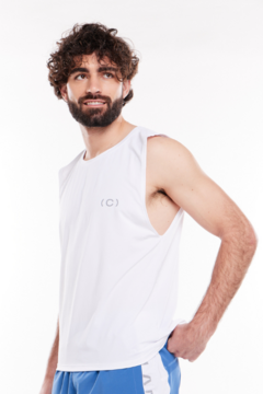 MUSCULOSA CLAN REFLEX WHITE MEN - comprar online
