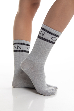 MEDIAS ALTAS BROKEN GREY