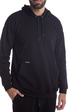 BUZO BOXY BLACK MEN