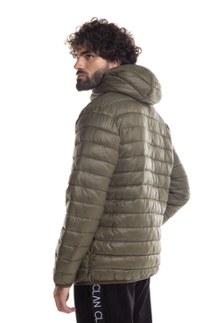CAMPERA PUFF MEN GREEN - comprar online