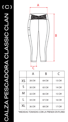 CALZA PESCADORA CLASSIC CLAN CHERRY - CLAN
