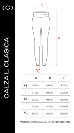 CALZA LARGA CLASSIC MINT - tienda online