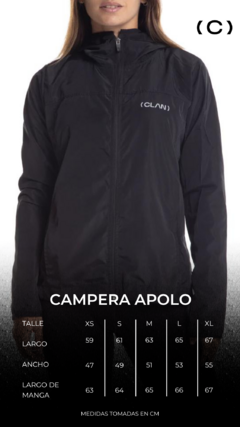 CAMPERA APOLO WOMEN BLACK en internet