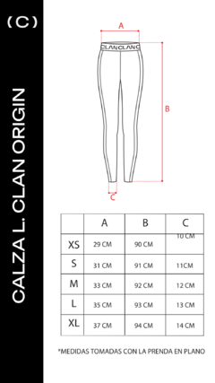 Imagen de CALZA LARGA CLAN ORIGIN GRIS TOPO