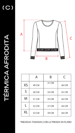 TERMICA AFRODITA BLACK - CLAN