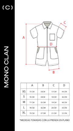 MONO CARGO OFF WHITE - tienda online