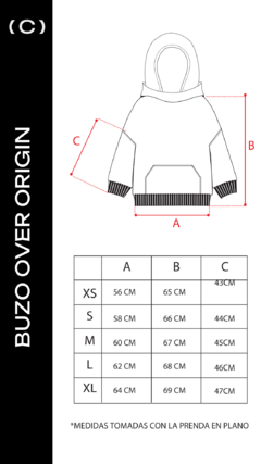 BUZO OVER ORIGIN BLACK WOMAN - tienda online