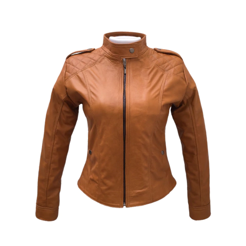 Chaqueta Cuero Mujer Estilo Chamarra Mujer Berlin KL