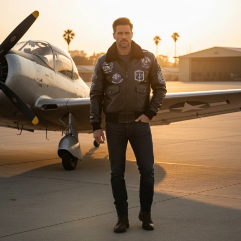 Chaqueta Piloto Hombre TG, KL - comprar online