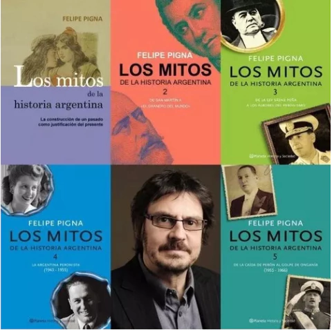 Felipe Pigna - Los Mitos de la Historia Argentina- 5 Tomos