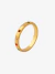 Anel 6 Estrelas Color Banho de Ouro Resistente à Água - comprar online