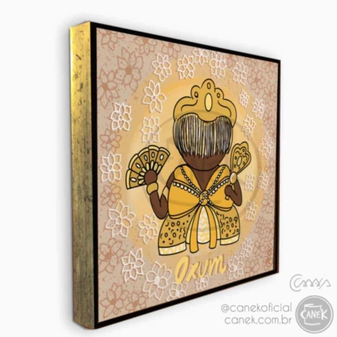 Quadro Azulejo Orixá Oxum