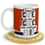 Caneca Café não costuma Faiá | Vermelha
