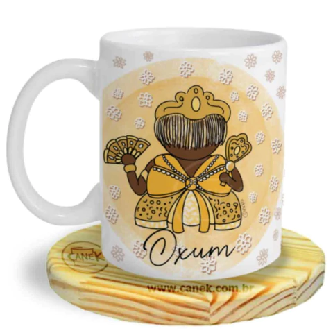 Caneca Orixá Oxum | Ilustração