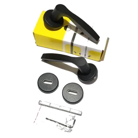 PICAPORTE ALUMINIO ONIX NEGRA D/B - comprar online