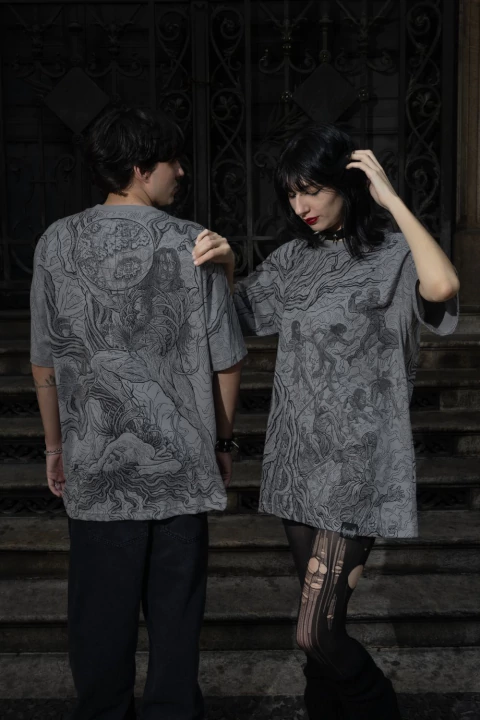T-Shirt Oversized Caminhos - comprar online