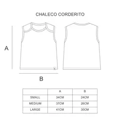 Chaleco corderito beige (18-36 meses) en internet