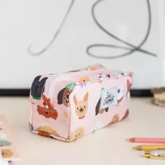 Cartuchera caritas perritos - comprar online