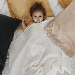 Manta gasa doble blanca - comprar online