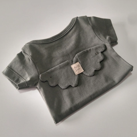 Body verde olivo (6-9 meses)