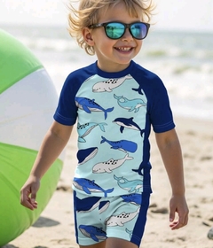 Traje de baño ballenas en internet