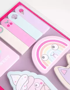 Set de notas kawaii - Hula Hula