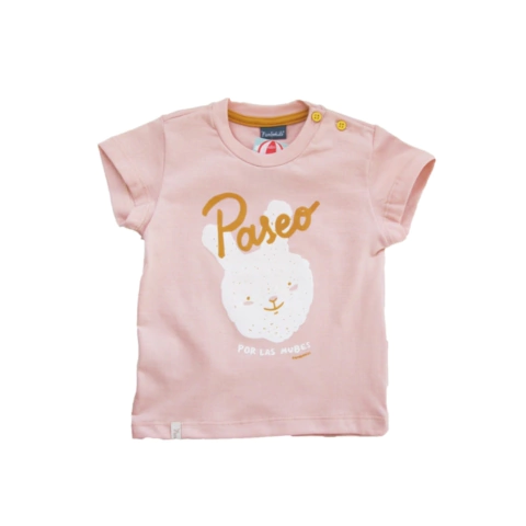 Remera nube fresa (6-9 y 9-12 meses)