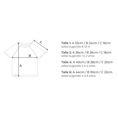 Remera de agua Ritmo (6-12 meses) - tienda online