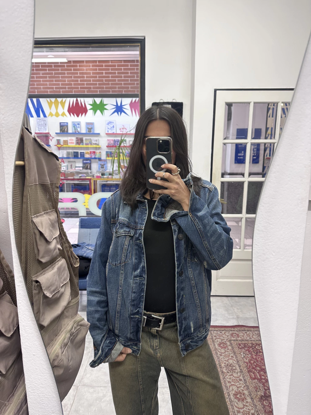 Campera de jean Abercrombie and Fitch TL