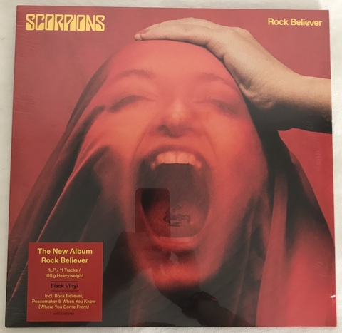 LP Scorpions - Rock Believer (Disco Novo e Lacrado/Importado)